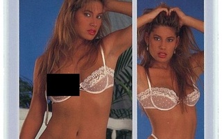 1997 Hot Shots Galaxy of Sex Superstars #63 Tanya Rivers