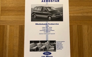 Esite Ford Aerostar 1991. Ford USA FoMoCo