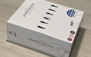 James Bond -kokoelma (1962-2015) 24 elokuvaa (UUSI)