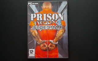 PC CD: Prison Tycoon 4 Supermax peli (2008)