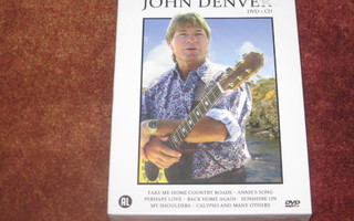 JOHN DENVER - THE BEST OF - DVD+CD - UUSI