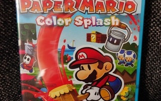 Paper Mario Color Splash - WiiU (Uusi)