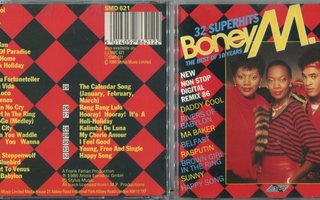 BONEY M . CD-LEVY . 32 SUPERHITS OF 10 YEARS