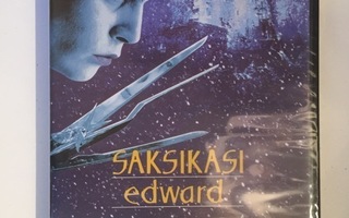 Saksikäsi Edward (1990) Tim Burton & Johnny Depp (DVD) UUSI!