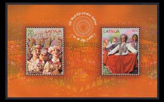 Latvia 866BL33 ** Laulu- ja tanssifestivaalit (2013)