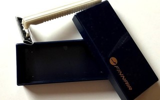 Finnair razor sheiveri höylä ja laatikko