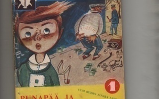 Carrol: Valkoinen kirppu, Punapää ja pankkirosvot, nid, 1959