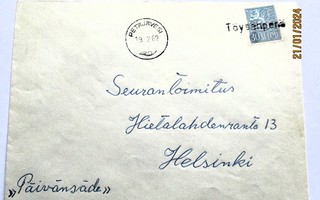 1962 Töysänperä rivil + Petäjävesi kuori