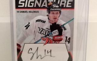2021-22 Cardset Samuel Helenius Signature, Jyp /25