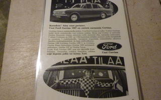 Ford Cortina -67 mainos