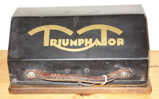 Laskukone Triumphator K vuodelta 1928 + käyttöohje