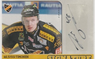 2014/15 Cardset Signature Jussi Timonen , Kalpa