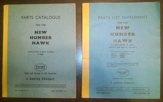 New Humber Hawk varaosakirjat