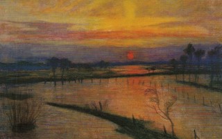 Otto Modersohn: Auringonlasku