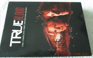 TRUE BLOOD (10 x DVD) THE COMPLETE FIRST AND SECOND SEASON