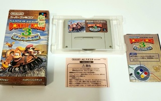 SNES / SFC - Super Donkey Kong Country 3 (NTSC-J)