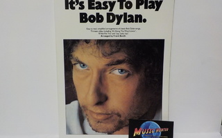 IT'S EASY TO PLAY BOB DYLAN NUOTTIKIRJA