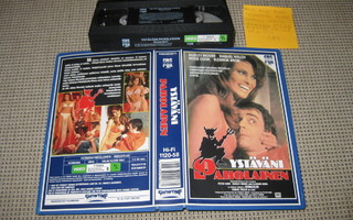 Ystäväni Paholainen-VHS (Showtime, Raquel Welch, Bedazzled)