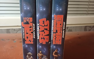 Star Wars trilogy vhs