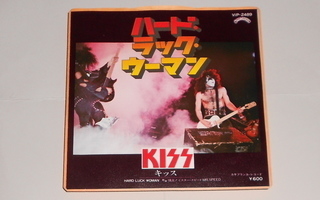 Kiss : 7" single Japani "Hard luck woman"