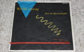 Wang Chung: Fire in the twilight (7”)