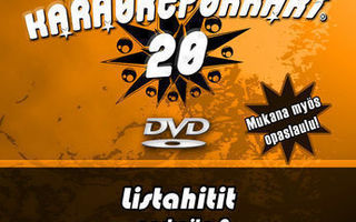 KARAOKEPOKKARI DVD VOL. 20 - Listahitit 2