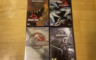 4 x Jurassic Park (DVD)