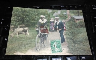 Polkupyörä Kaunis Nainen Merimies v.1908 PK83