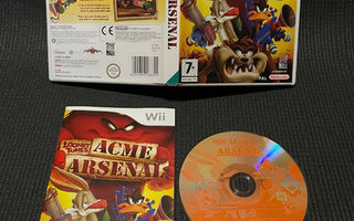 Looney Tunes ACME Arsenal Wii - CiB