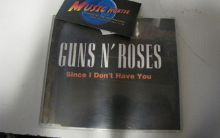 GUNS N ROSES - SINCE I DONT HAVE YOU CD SINGLE SLIM CASE