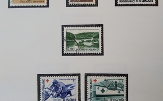 1964 Suomi postimerkki 7 kpl