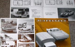 1979 Peugeot 404 Pickup esite - suom - KUIN UUSI
