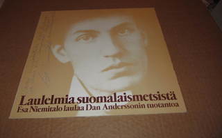 Esa Niemitalo LP Laulaa Dan Anderssonin Lauluja v.1979 GREAT
