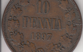 5 PENNIÄ  1867 + 1911 + 1915   kv