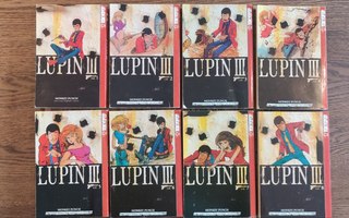 MonkeyPunch Lupin III vol. 1-8 manga