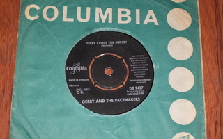 7" GERRY & PACEMAKERS Ferry Cross The - single 1964 beat EX-