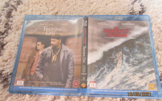 The Perfect  Storm+Training Day bluray