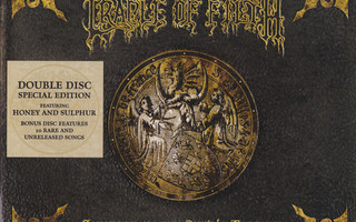 Cradle Of Filth (2CD) VG+++! Godspeed On The Devil's Thunder