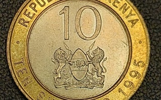 Kenia 10 shillings 1995