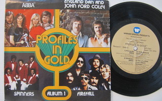 ABBA Profiles In Gold Album 1 7" sinkku