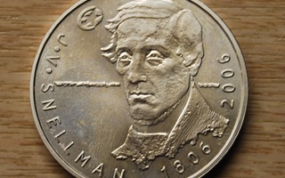 Suomi 2006 10 € J.V. Snellman HOPEA