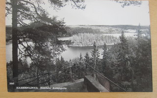 VANHA Postikortti Hämeenlinna 1950-l Alkup. Mallikappale