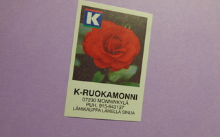 TT-etiketti K K-Ruokamonni, Monninkylä