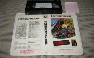 Pontikkapikajuna-VHS (FIx, Mariann Video, John Saxon, 1977)