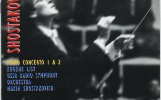 SHOSTAKOVICH · LIST: Pianokonsertot 1. & 2. – RCA RI CD 1996