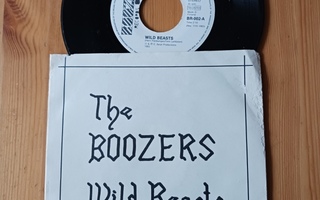 Boozers  – Wild Beasts 7" ps 1983 Rockabilly
