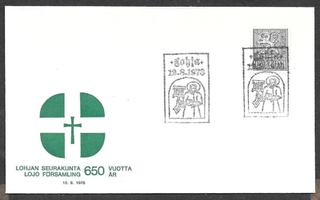 Lohja - Lohjan seurakunta 650v 12.8.1973