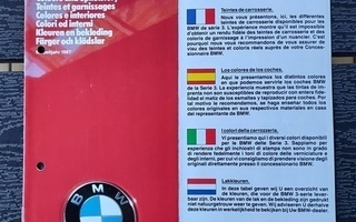 BMW väriesite monella kielellä 1986