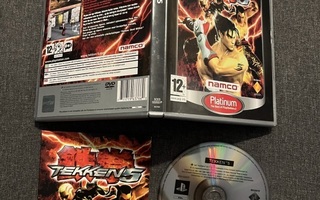 Tekken 5 PS2 (Suomijulkaisu)