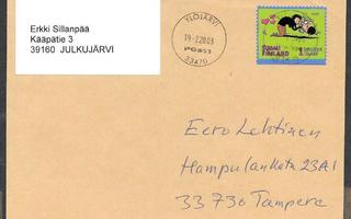 Postilähetys - Ystävyydellä (LAPE 1628) Ylöjärvi 19.2.2003